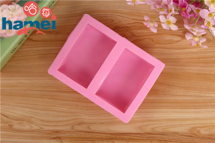 Нежные милые художественные квадратные силиконовые формы для мыла ручной работы