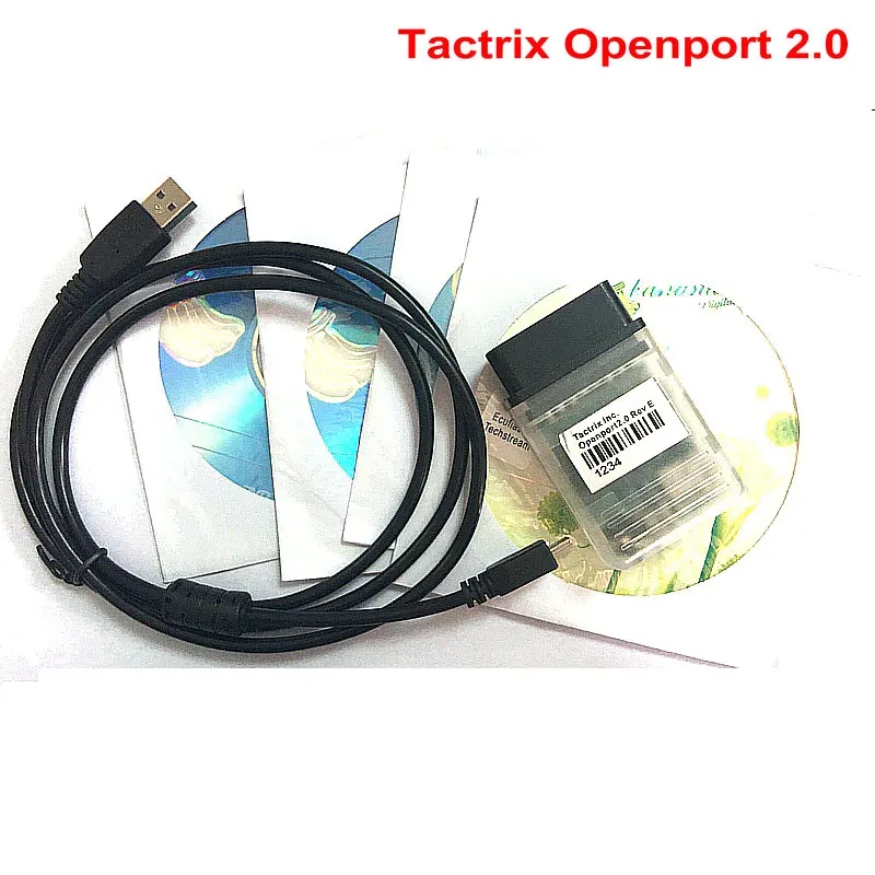 Новейший черный лучшее качество Tactrix Openport 2,0 с ЭБУ флэш ЭБУ чип Тюнинг Openport 2,0 ECUFLASH со всеми SW полный комплект - Цвет: NORMAL QUALITY