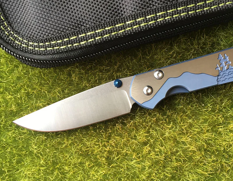 NIGHTHAWK маленький sebenza 21 походный складной нож D2 лезвие титановая ручка Универсальный походный охотничий Подарок Карманные Ножи EDC инструмент