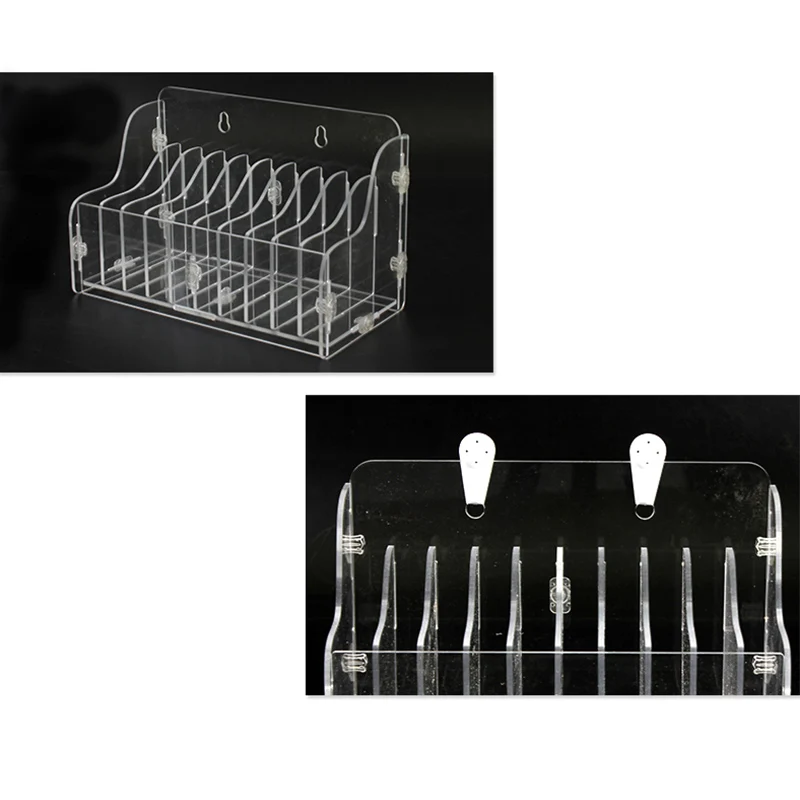 Настенный Настольный органайзер для хранения телефона утолщенный прозрачный