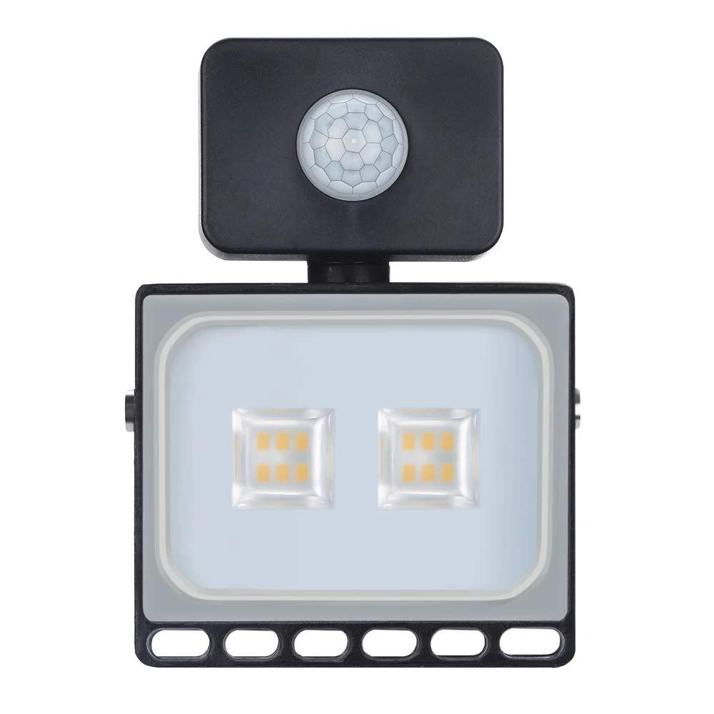 5PCS/Lot Ultrathin Outdoor Lighting Motion Sensor Led Flood Lights 110V 220V 10W Floodlight Waterproof IP65 Spotlights | Освещение