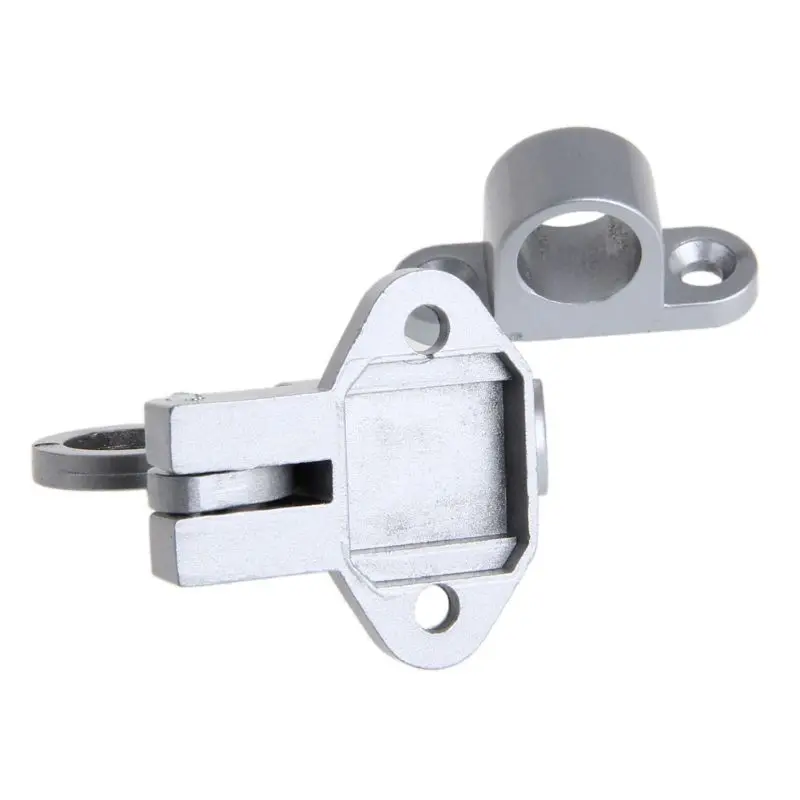 

Window Gate Security Pull Ring Spring Bounce Door Bolt Aluminum Latch Lock Grey