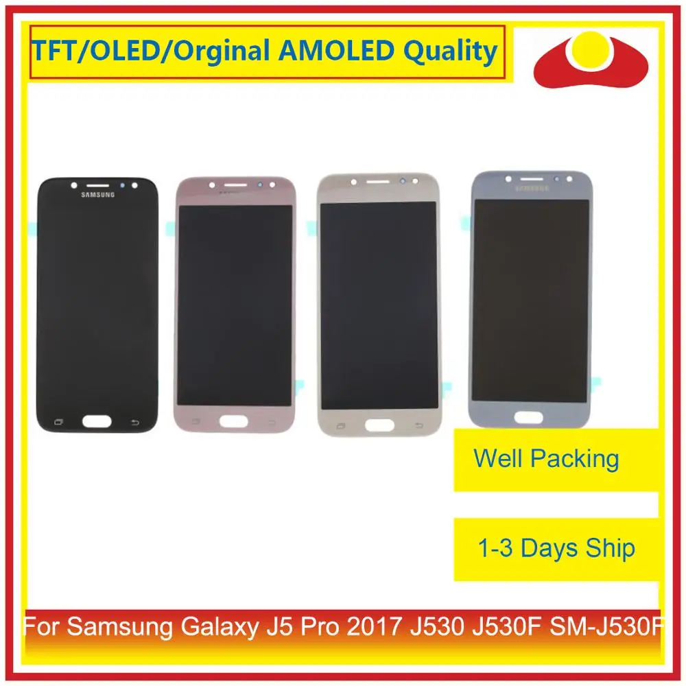 Оригинальный Для Samsung Galaxy J5 Pro 2017 J530 J530F SM ЖК дисплей с сенсорным экраном
