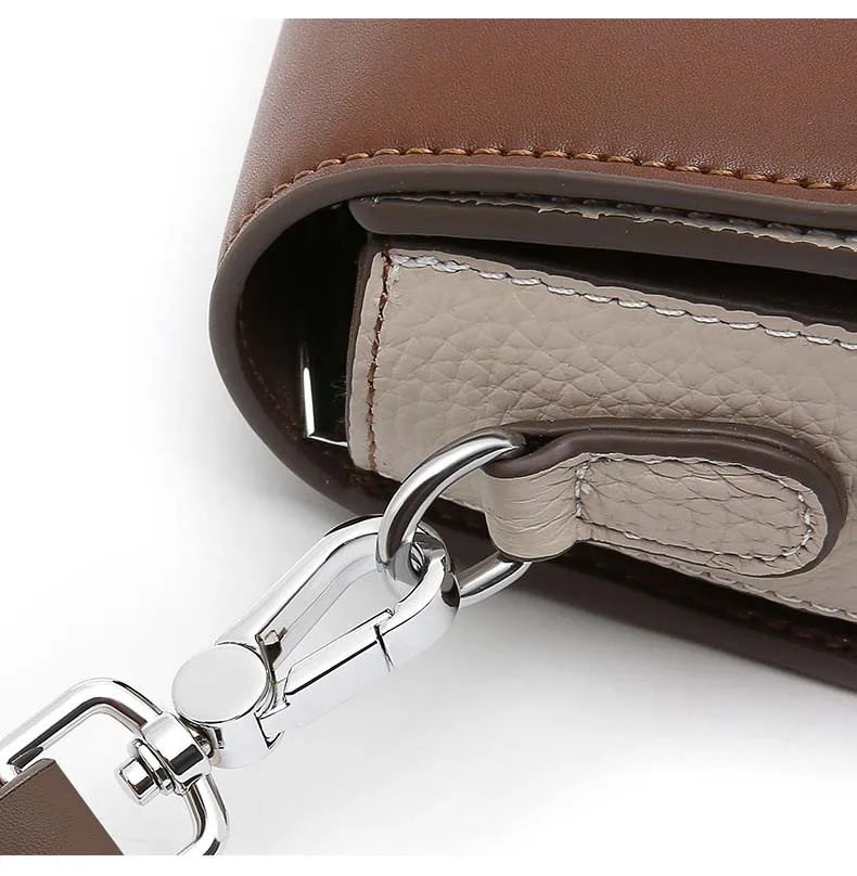 ALNEED Luxury Handbags Women Bags Designer Genuine Leather Saddle Bag Shoulder Bags Ladies Clutch Purses Crossbody Bag