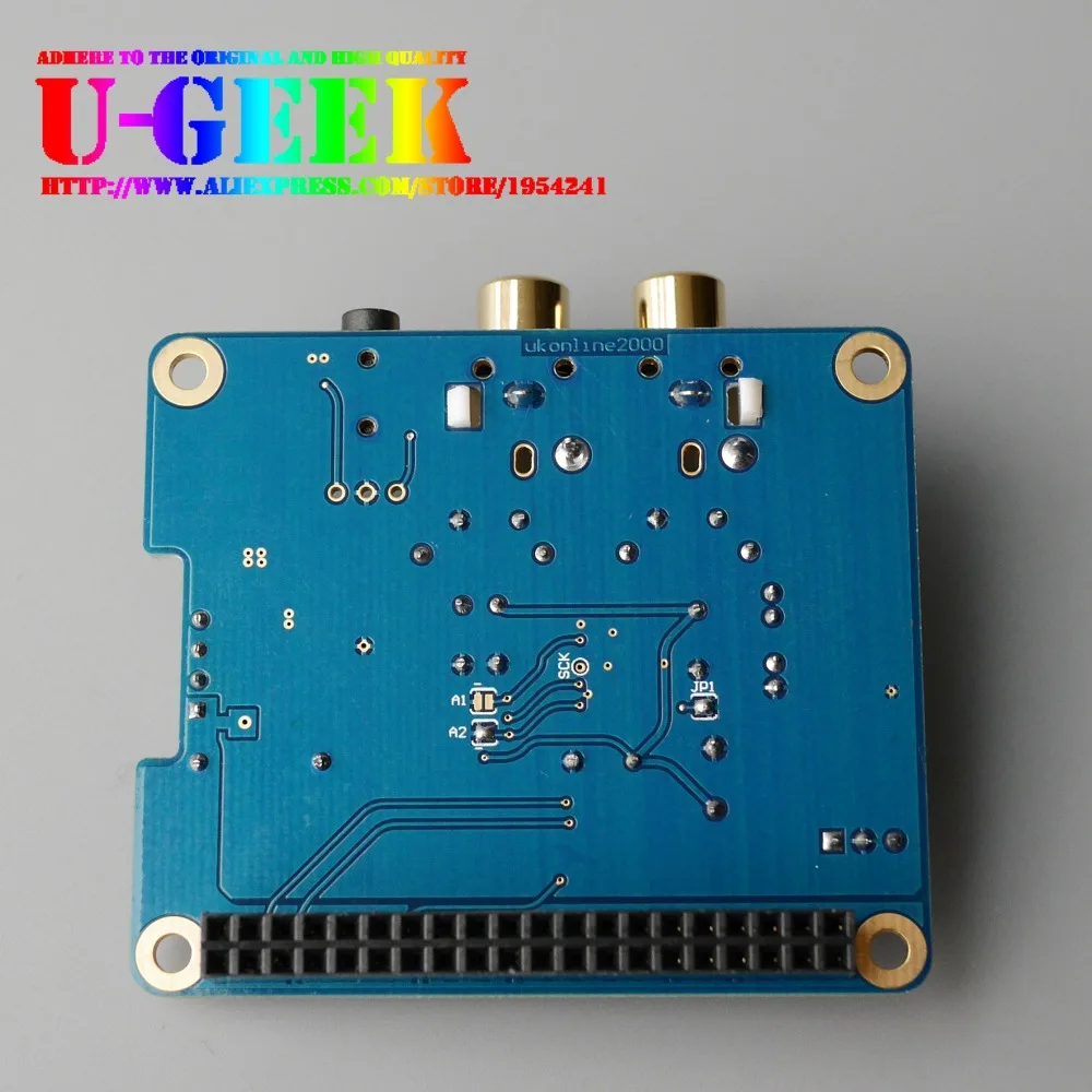 UGEEK HIFI DAC + Plus аудио модуль звуковой карты I2S интерфейс для Raspberry Pi 4B 3B 2B B A Zero | DIY ваш