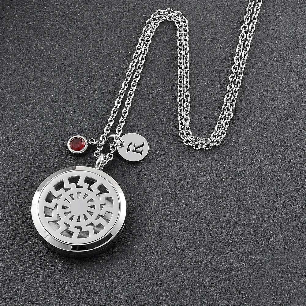 Гипоаллергенные медальоны из нержавеющей стали с распылителем эфирных масел