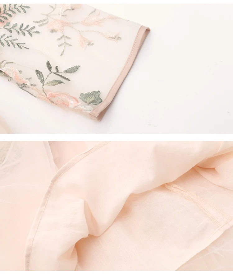 Traditional chinese dress stand collar flower girl dresses peony embroidery elegant clothes three quarter flare sleeve 4-11T kid | Детская