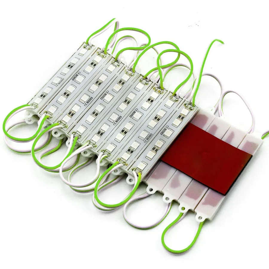 20 100 шт. SMD 5054 светодиодный модуль освещения 6 светодиодов 12 В постоянного тока IP65