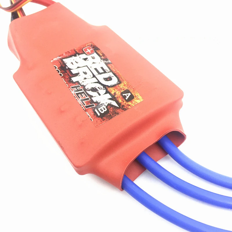 Красный кирпич HV 80A бесщеточный ESC электронный регулятор скорости 6S 10S для FPV