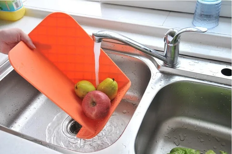 Kitchen Foldable Chopping Block Creative Non-slip Folding Cutting Board Camping Outdoor Cooking Mat Tool 16013 | Дом и сад