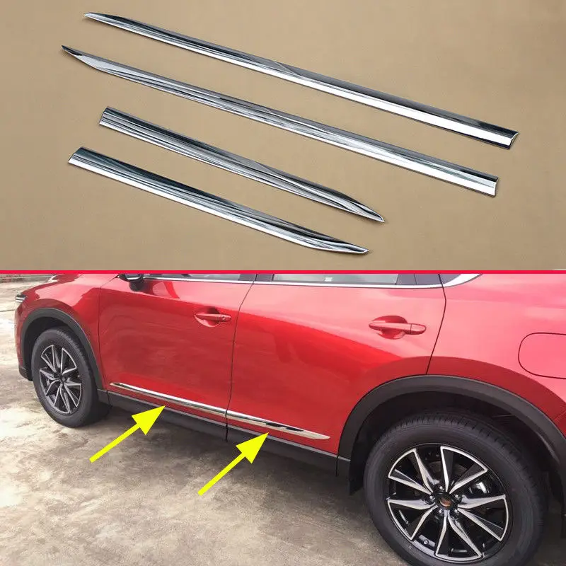 Для Mazda CX5 KF новая хромированная рамка для корпуса двери аксессуары украшение