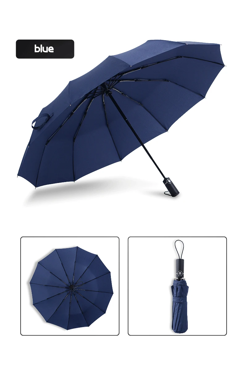 bachon umbrella female male folding automatic women umbrella auto-open close windproof umbrella for man women
