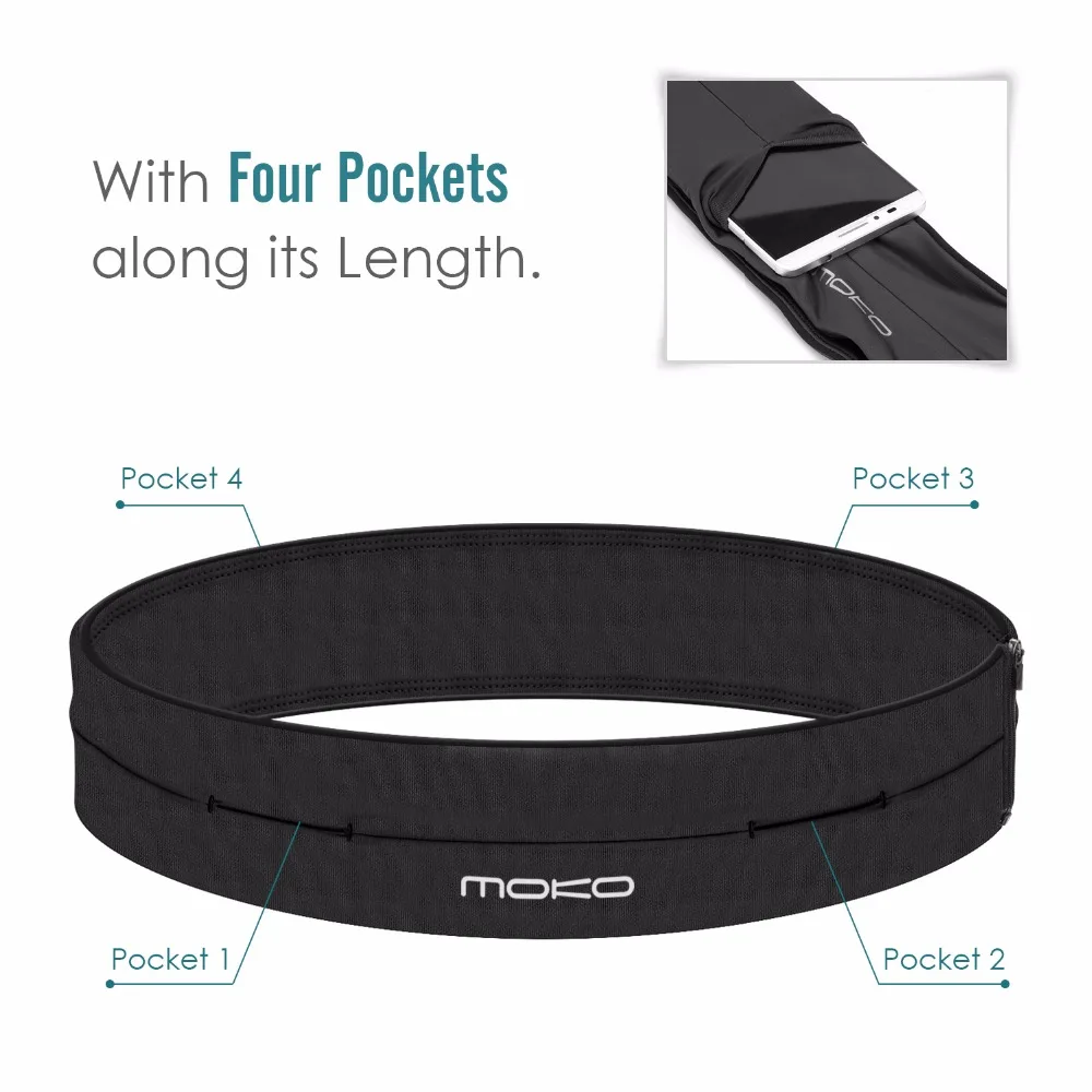 Моко Running поясная сумка на талию Универсальный Спорт На Открытом Воздухе Талии
