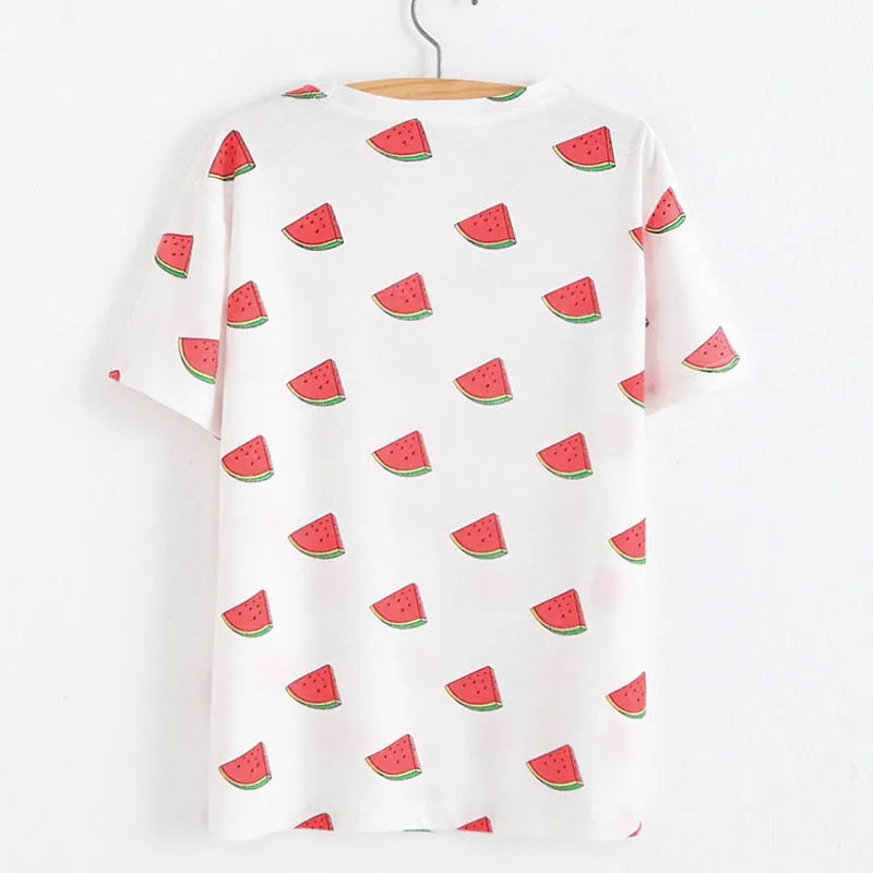 30 стилей Цветочный принт футболка Женская Повседневная Топы женские футболки