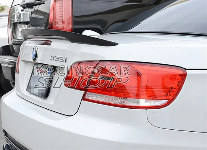 P Стиль настоящий спойлер багажника из углеродного волокна подходит для BMW E93 3 SERIES