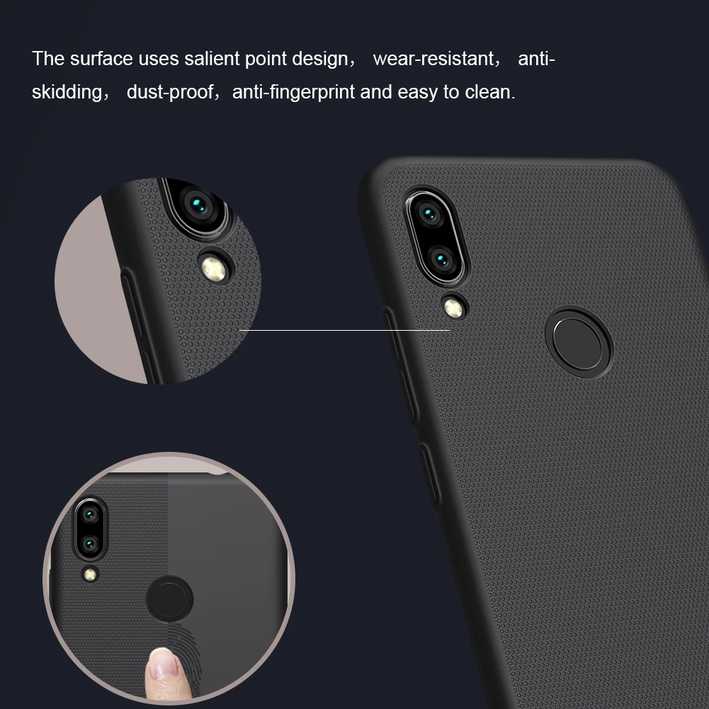 Чехол Nillkin для Xiaomi Redmi Note 7 матовый чехол мобильного телефона ультра тонкий ПК