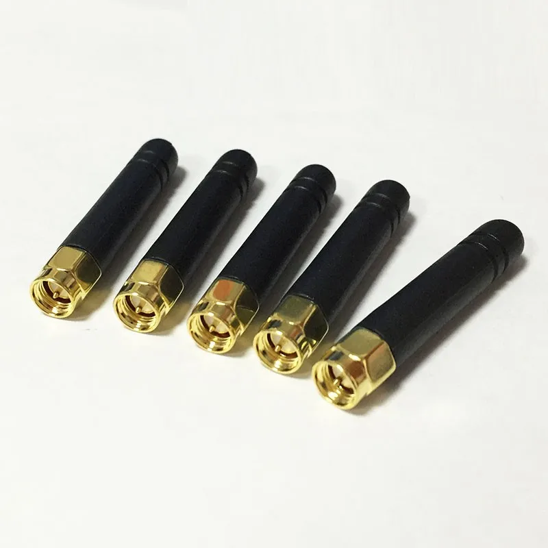 5pcs 433mhz Antenna 2.15dbi With Sma Connector Antenna Size L 50mm Radio Antenna