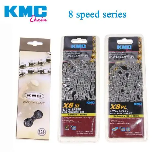 KMC X8 X9 X9sl X10 X10sl X11SL Катена Della 9 S 10 11 Oro за MTB/дорожный велосипед способный