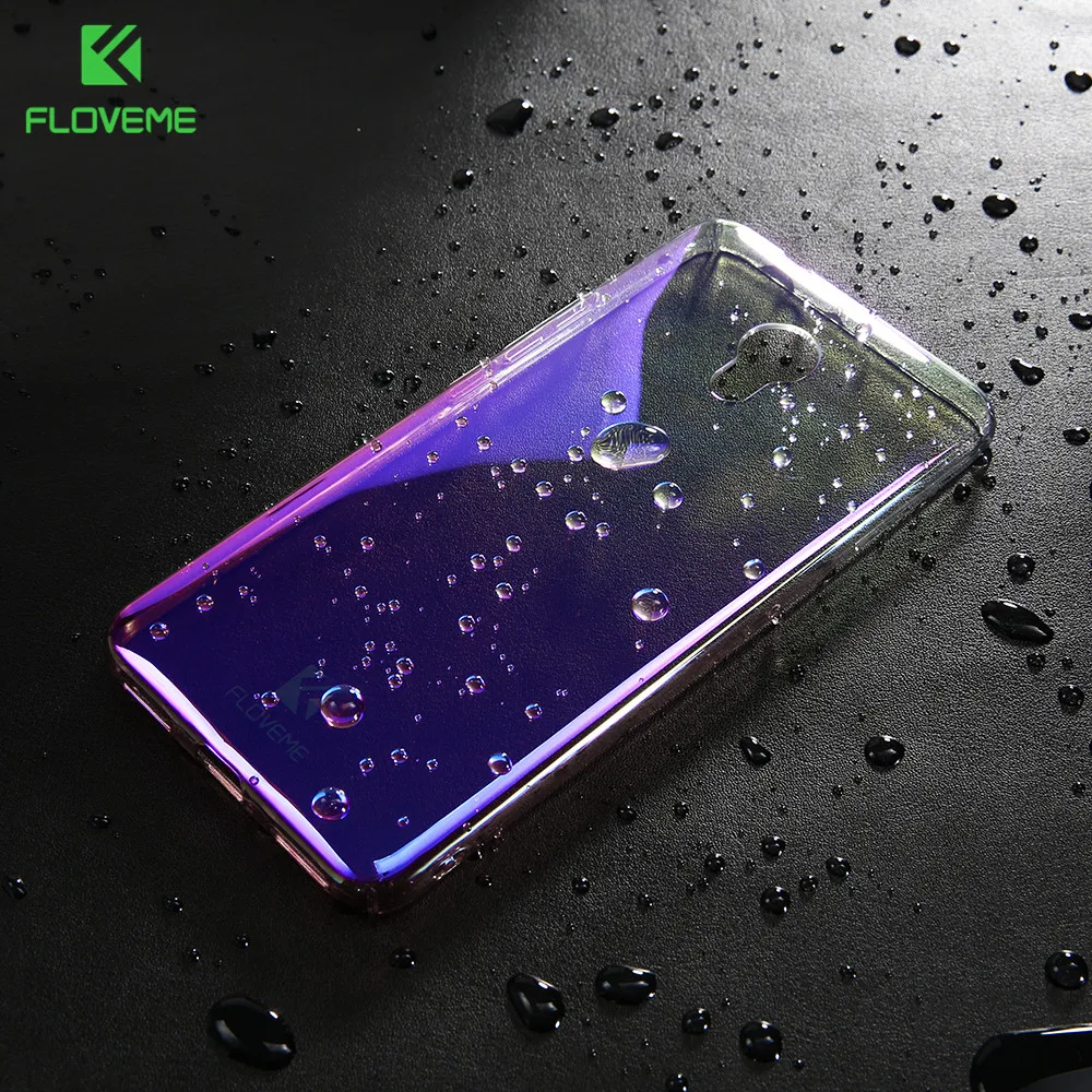 FLOVEME градиентный чехол для телефона s для Meizu m5 m5s u10, Роскошный Жесткий чехол-бампер для Meizu m5 u10, модная задняя крышка для мобильного телефона, чехол