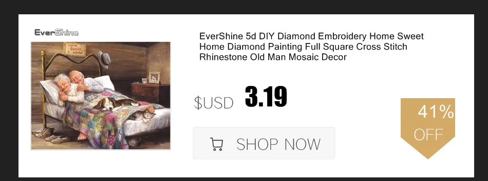 EverShine DIY алмазная вышивка рождество картины 5d алмаз живопись полная круглый Новое поступление Дед Мороз Ручное Хобби