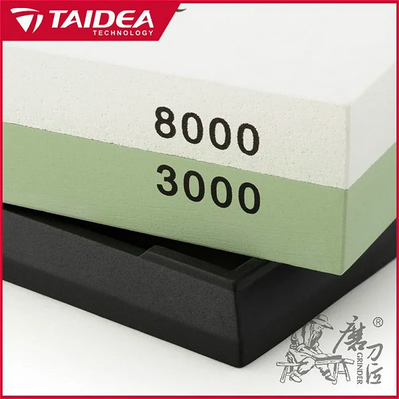 3000 8000 grit Шлифовальный станок для заточки точильного камня для корунда GRINDER Двойной двухсторонний точилка для ножей h5 - Цвет: 3000 8000 grit