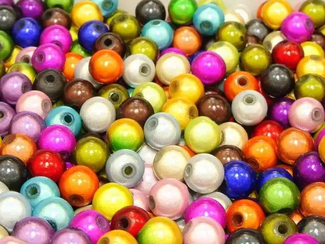 

200 шт., бусины для ювелирных изделий, 10 мм