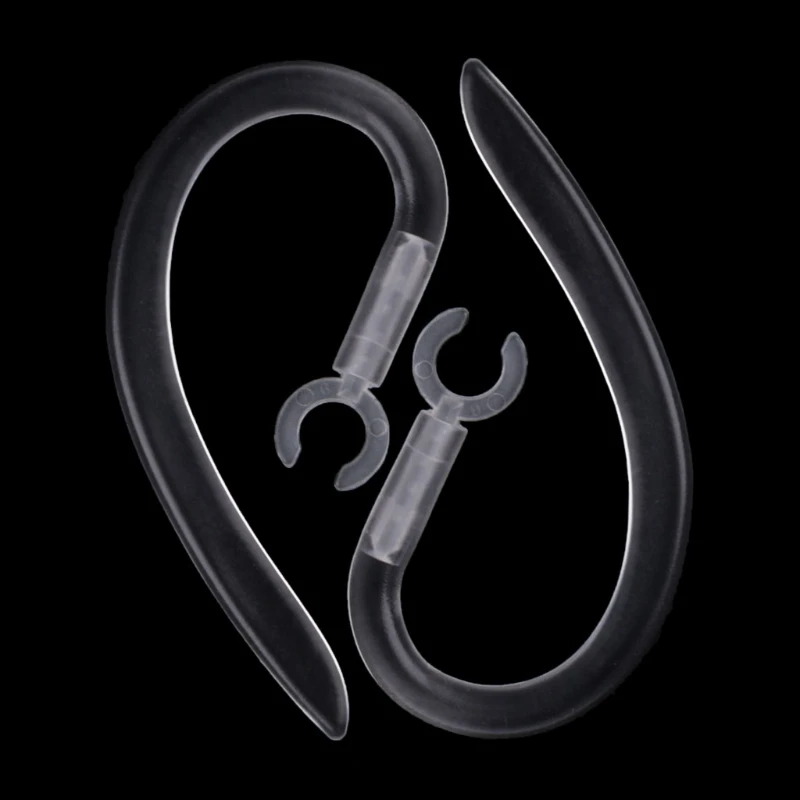 1 пара силиконовых поворотных выдвижных ушных крючков Earloop для Bluetooth наушников