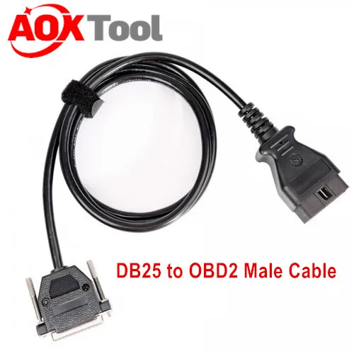 Кабель DB25 к OBD2 папа для устройства передачи J2534|Диагностические сканеры
