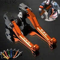 motorbike brake dirt bike pivot brake clutch levers foldable for exc125 exc200 exc250 exc300 exc400 exc450 exc500 exc530