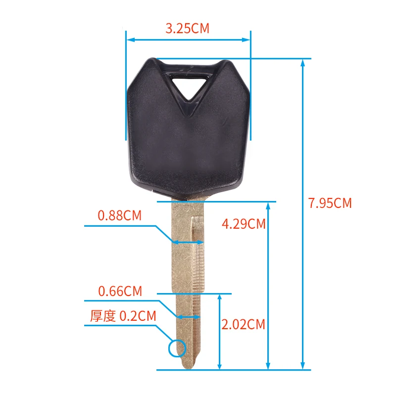 Пустые ключи для мотоцикла лезвие Kawasaki NINJA250 ZX250R EX250 NINJA300 ZX300R EX300 NINJA 250 300 R NINJA250R S |