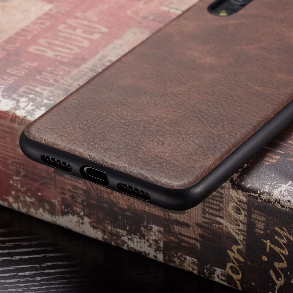 Тонкий роскошный PU кожаный чехол для Huawei p20 Pro Чехол тонкий жесткий lite |
