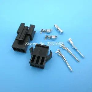 10 комплектов SM-2.54mm шаг 3p женский и мужской Разъемы адаптер штекер SM2.54-3P