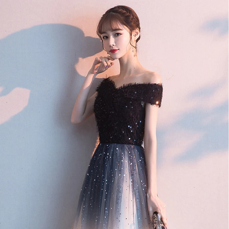 DongCMY Длинные Формальные Вечерние платья Vestido новые элегантные вечерние платья с v-образным вырезом женское платье