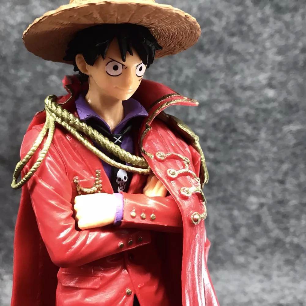 25 см цельная обезьянка D. Экшн фигурка Luffy Red 20th из аниме ПВХ новая коллекция