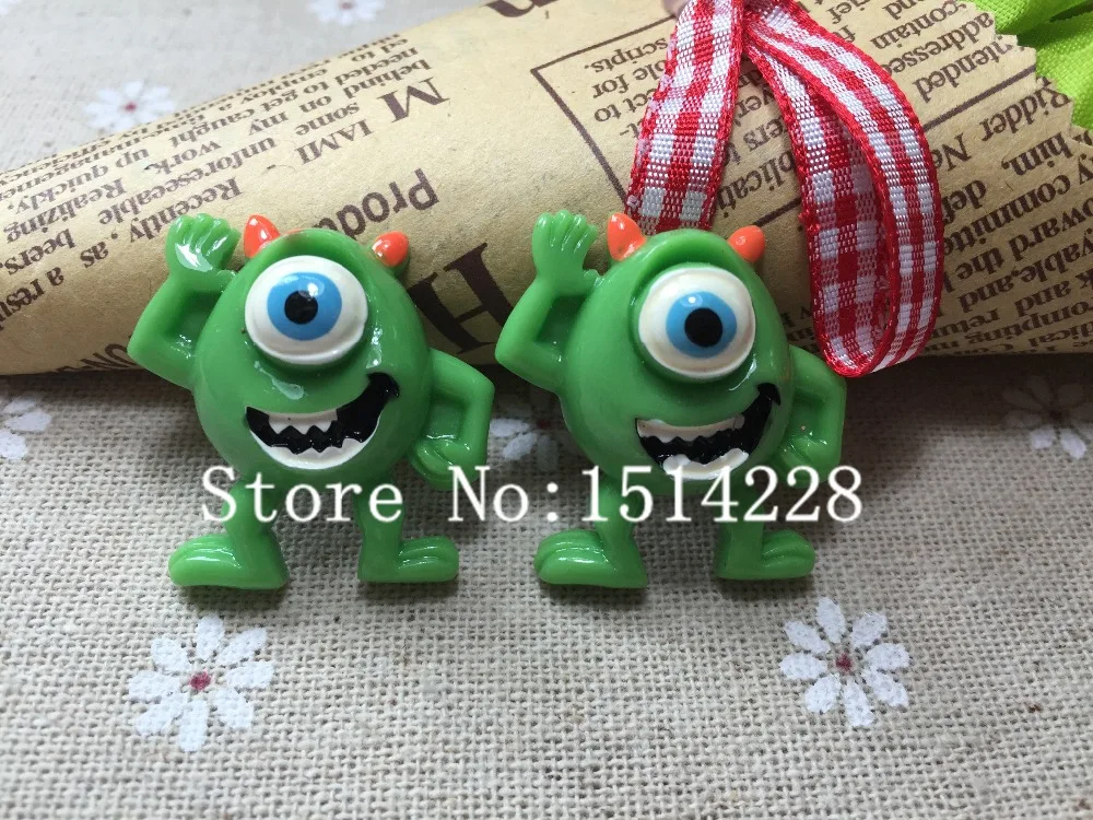 

Free shipping!Resin cute cartoon for phone decoration hair bow center ,DIY28*30mm