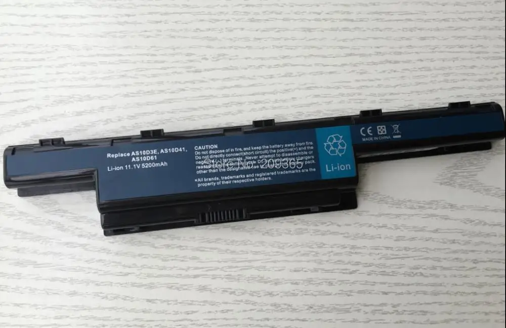 Аккумулятор для ноутбука Acer Aspire V3 5741 5742 5750 5741G 5742G 5750G AS10D31 AS10D51 AS10D61 acer | Компьютеры и