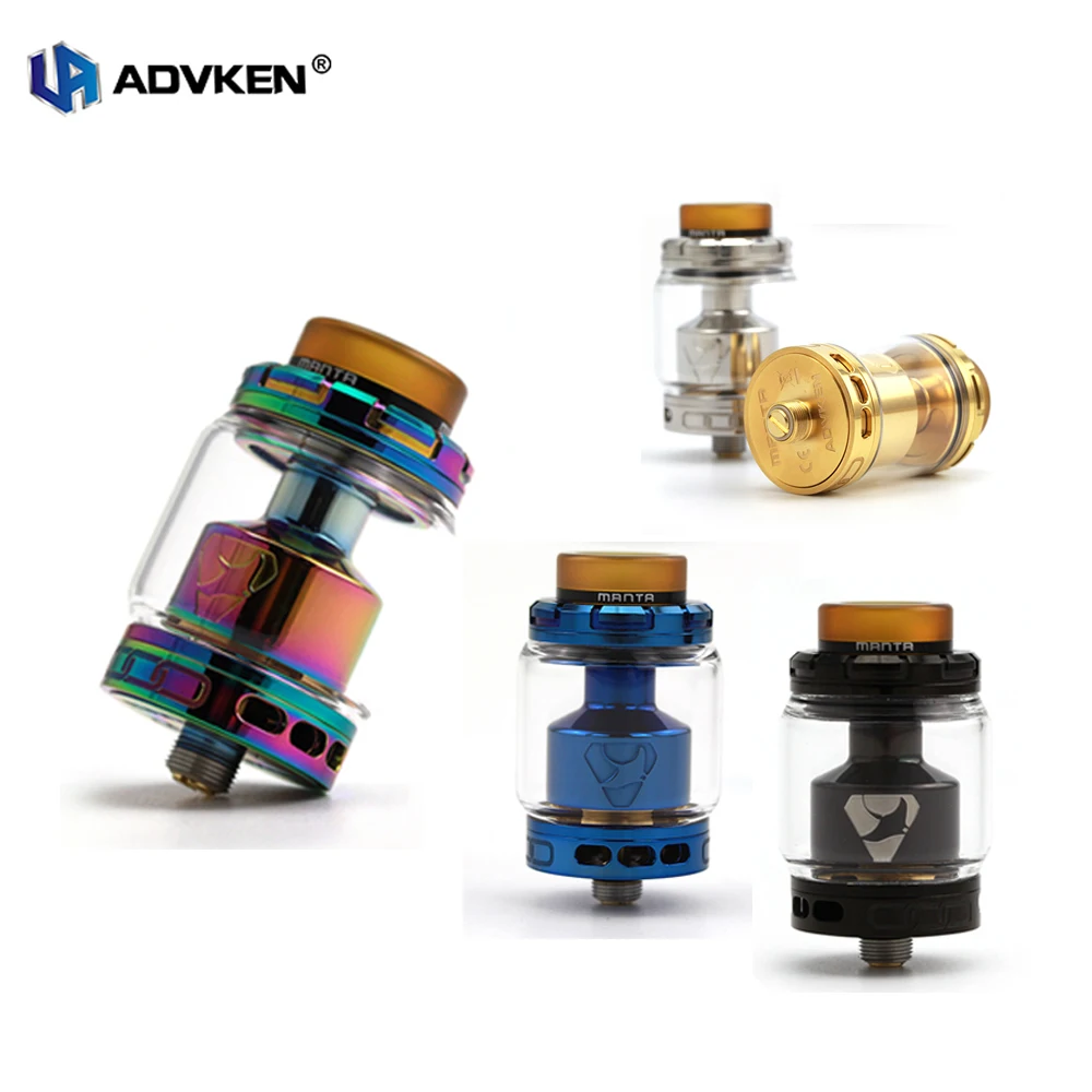 Оригинальный Advken Манта RTA Танк 24 мм Диаметр косметика парфюмерия диспенсер 5 мл