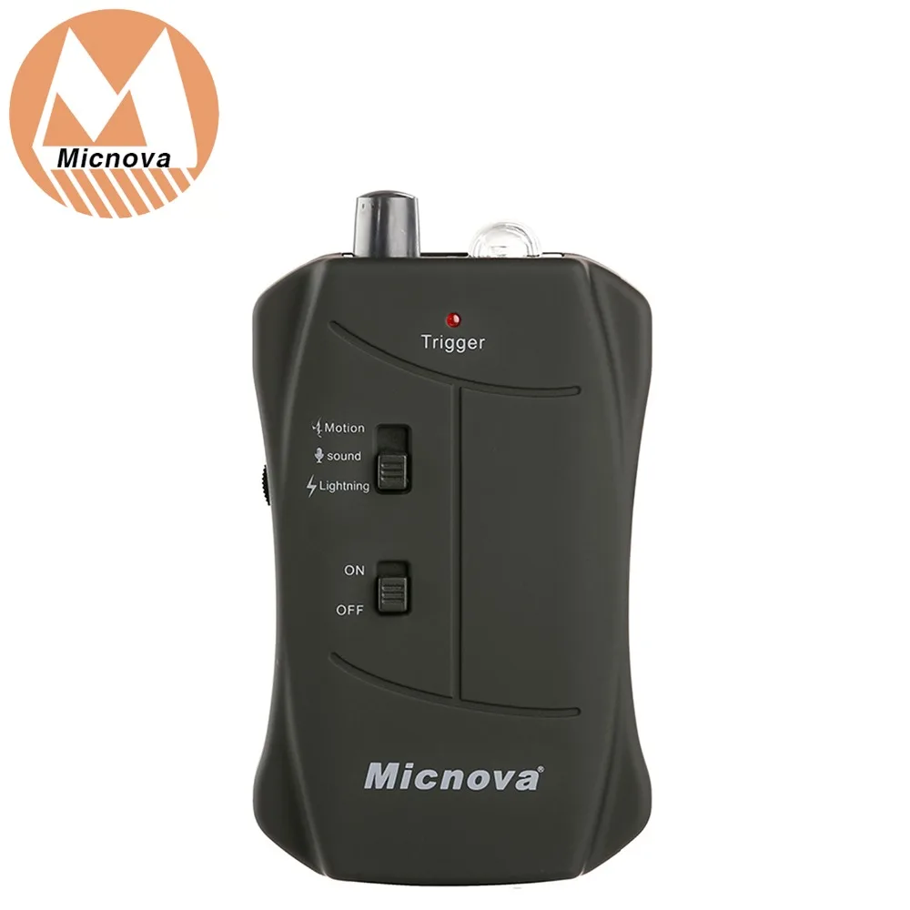 MICNOVA Lightning/Фейерверк и движения звук Сенсор/Security/дикой природы триггер mq-vtn для