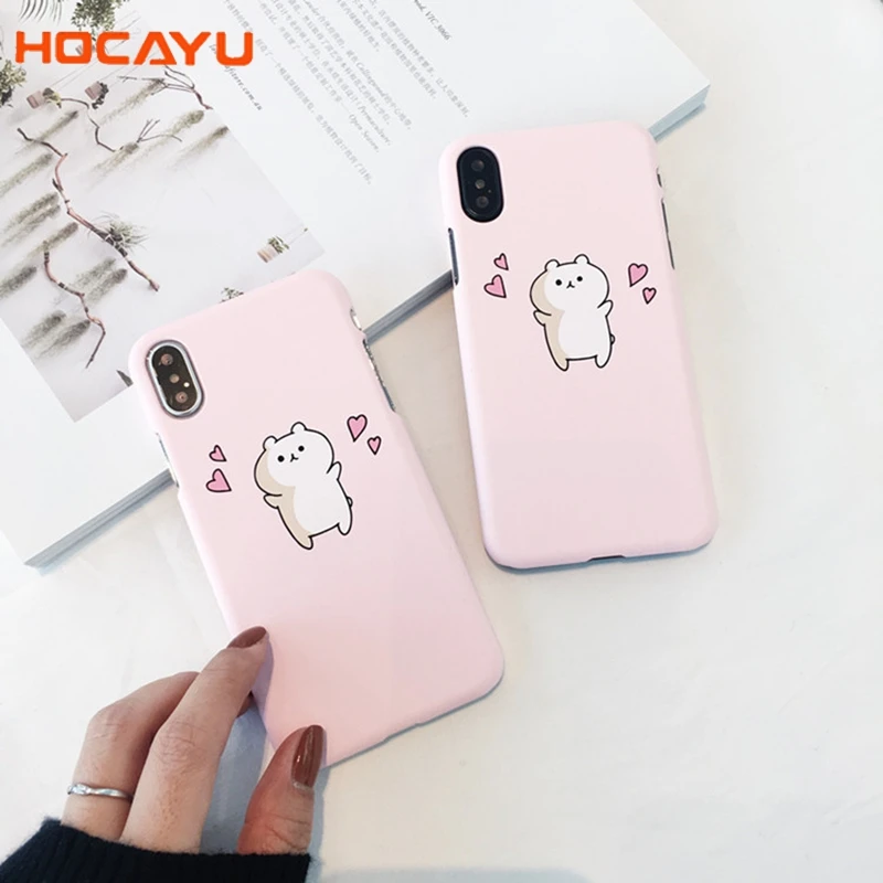 HOCAYU забавные Чехлы для мобильных телефонов с рисунками из мультфильмов Iphone X 6 6s