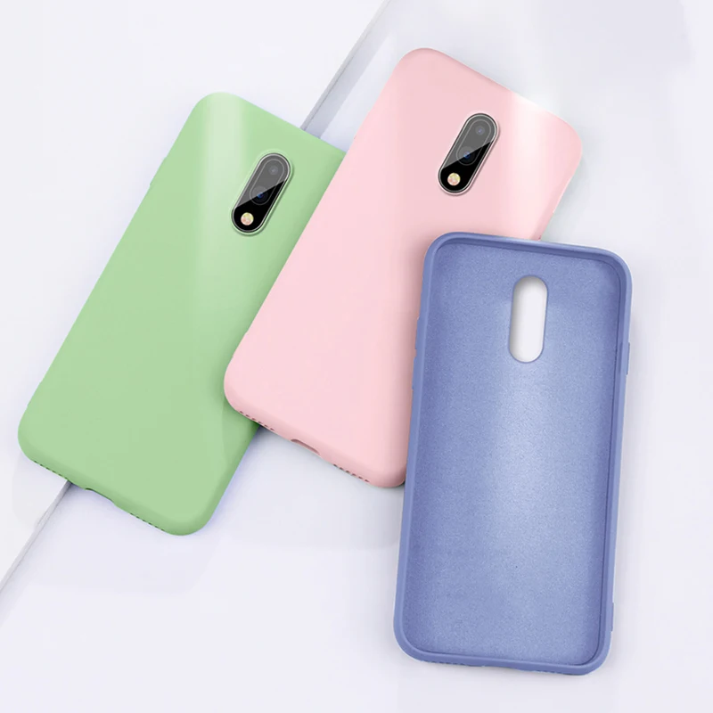 KEYSION Liquid Silicone Phone Case For OnePlus 7 Pro 1+7 Shockproof Coque Rubber Soft Cover One Plus 6 6T 1+7P | Мобильные телефоны