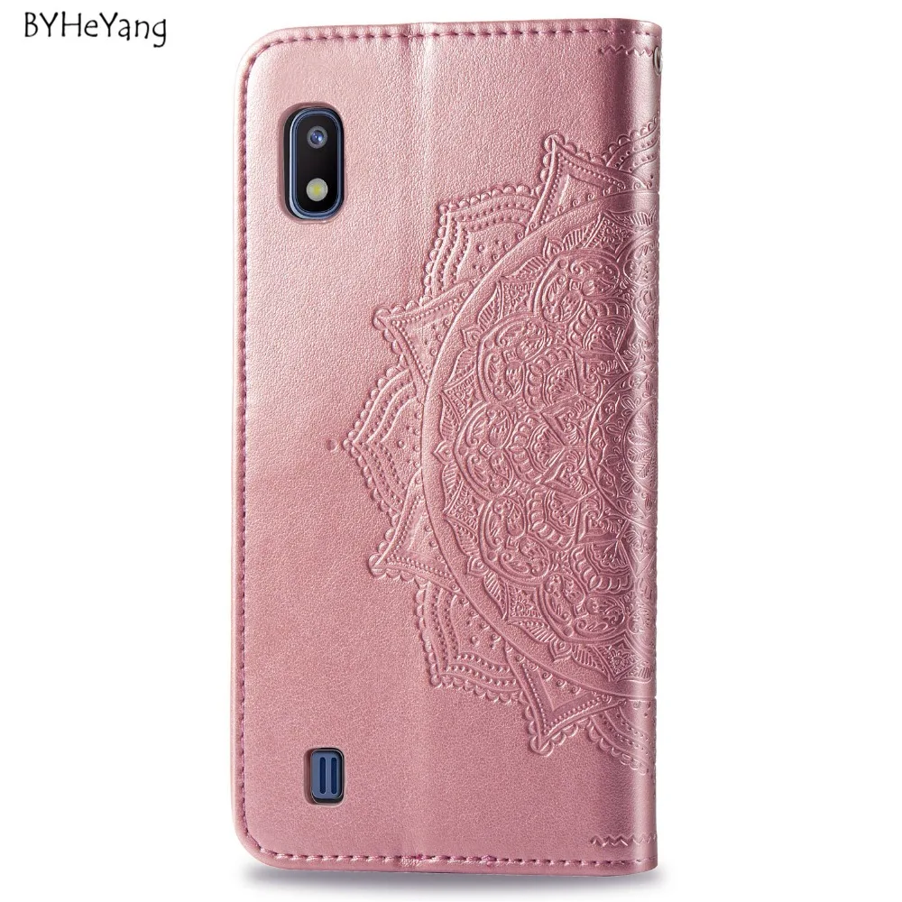 Чехол для Samsung Galaxy A10 кожаный чехол с откидной крышкой и подставкой SM A105F A105