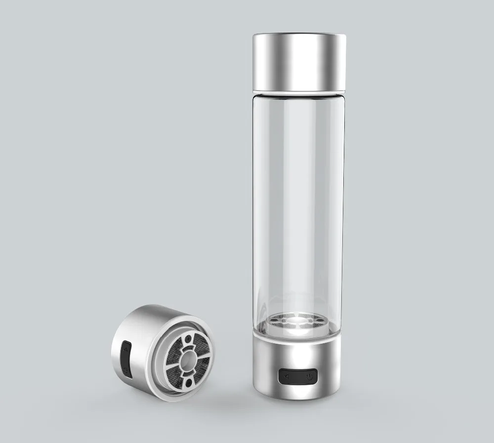 Portable 4mins High-Richrechargeable hydrogen water maker Ionizer Generator Hydrogen Oxygen Separation AlkalineEnergy Bottle