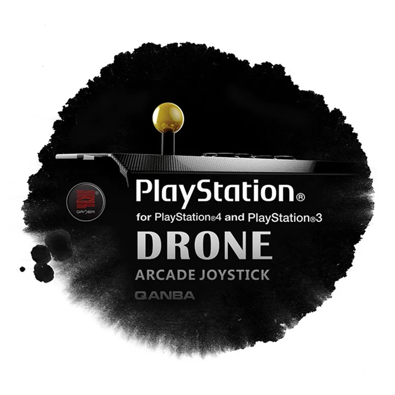 Qanba N2 PS4 01 Дрон джойстик для PlayStation 4/3/PC USB проводной геймпад подходит Windows Vista/Windows