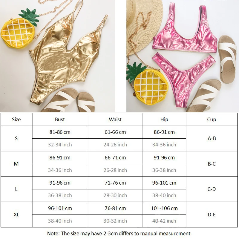 Megartico women swimsuit one piece 2019 golden thong bikini set swimwear brazilia silver deep v neck backless trikini sexy mujer | Спорт и
