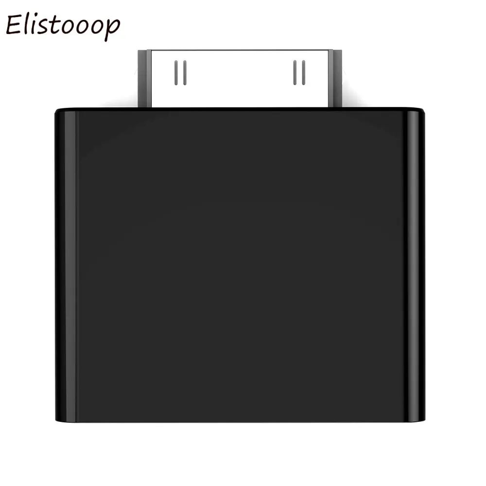 Elistooop 30 Pin Bluetooth V2.0 стерео аудио адаптер ключ Bluetooth аудио музыкальный передатчик для iPod Nano для iPad Touch