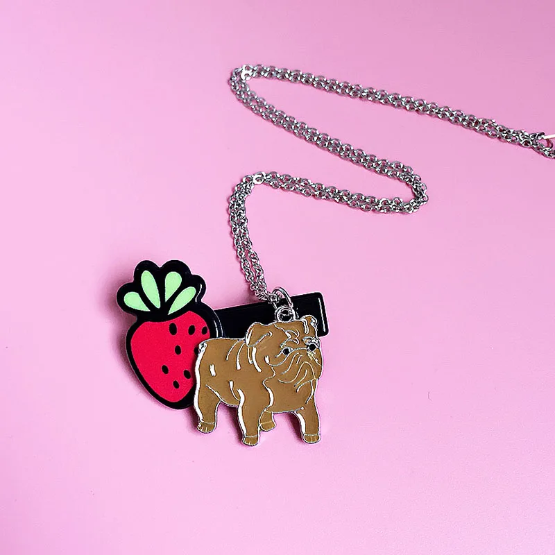 2016 Фоксхаунд животное ожерелье Новогодние товары подарок ювелирные колье для