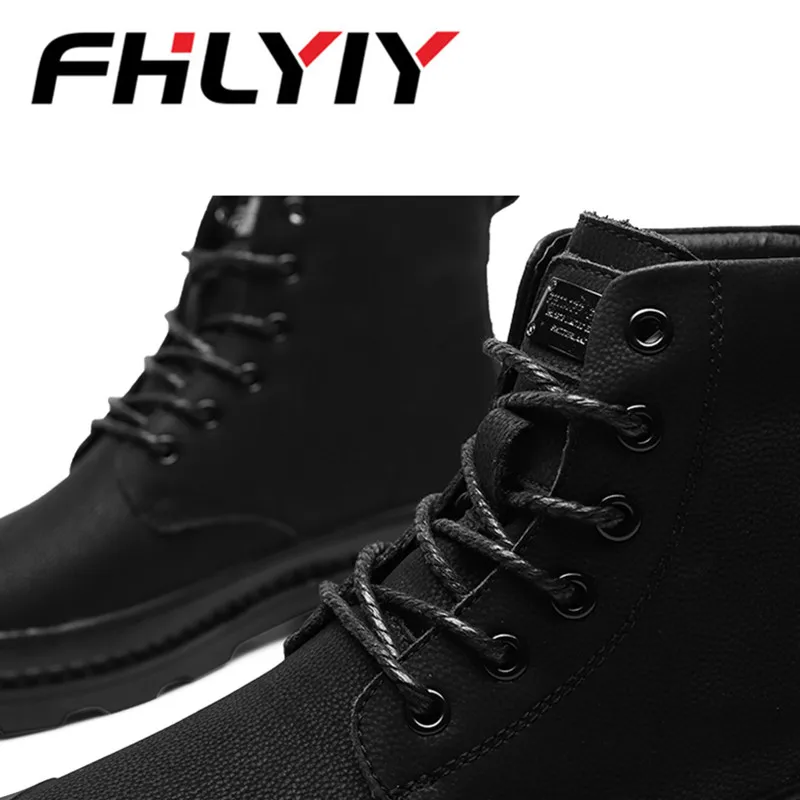 FHLYIY/ботинки Мартенс повседневная мужская обувь сникерсы зимние ботинки большие