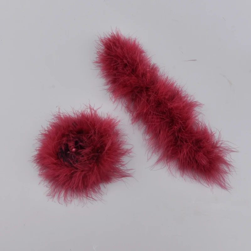 Женские манжеты из натурального меха страуса теплые на руку браслет перчатки с