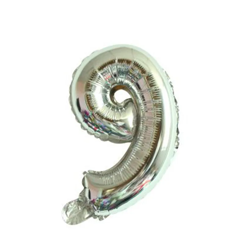 9 for 1PC 12 дюймов латексные на день рождения воздушные шары 18 30 40 50 60 70 Юбилей Свадебные украшения вечерние свадебные сувениры 10 шт./лот - Цвет: 9 for 1PC