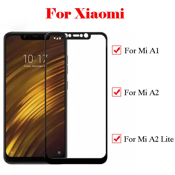 Для xiaomi Mi A1 Защитное стекло для a2 lite glass 1a 2a a 2 light xiaomei ksiomi siomi xiami xiomi закаленное